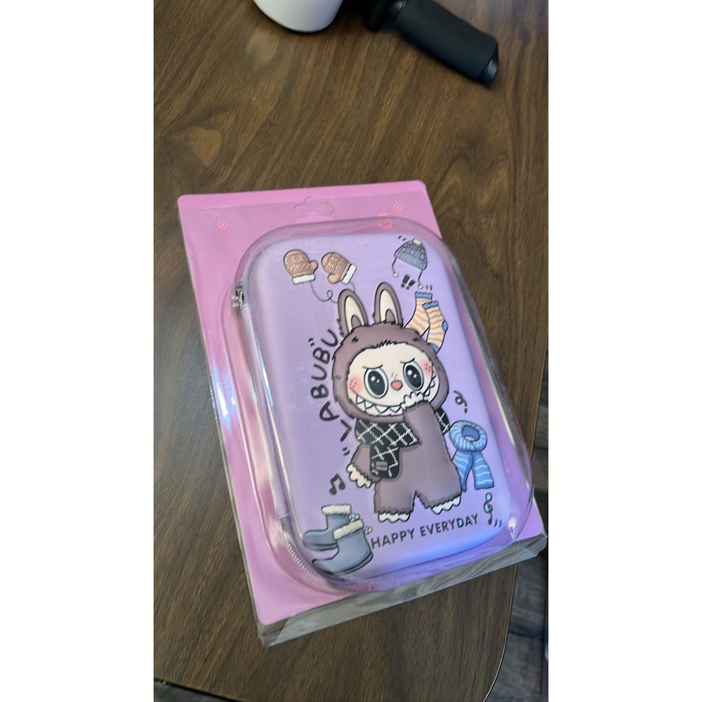 Labubu Monsters Winter Bunny Pencil‎ Case